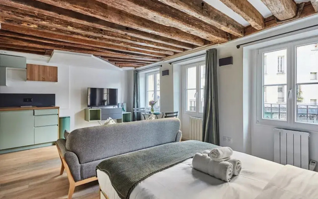 Charming Studio Center of Paris-montorgueil