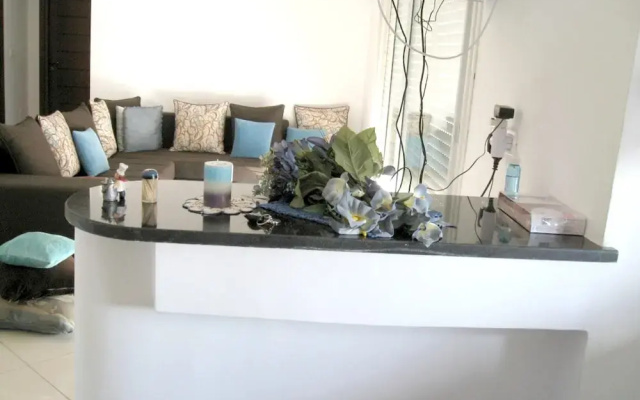Apartment With 2 Bedrooms in Hammamet, With Wonderful sea View, Pool A