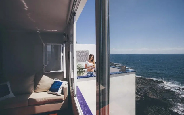 Beautiful House Above The Atlantic Ocean