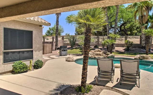Chandler Retreat w/ Pool, Hot Tub & Grill!