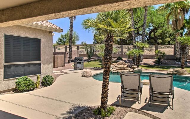 Chandler Retreat w/ Pool, Hot Tub & Grill!