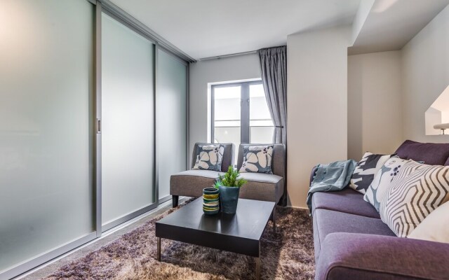 Penthouse with Mezzanine & Harbor Views