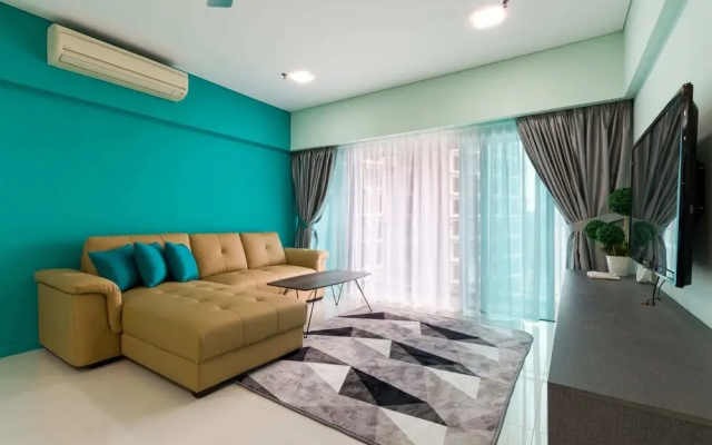 Spacious Condo for 6 in KL City Center
