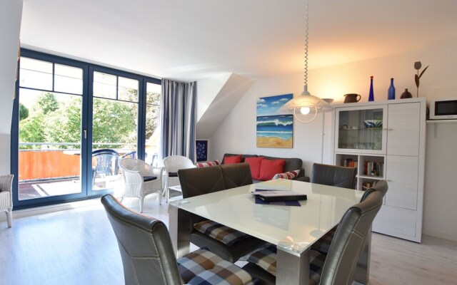 Sunny Apartment Near Boltenhagen Beach with Balcony
