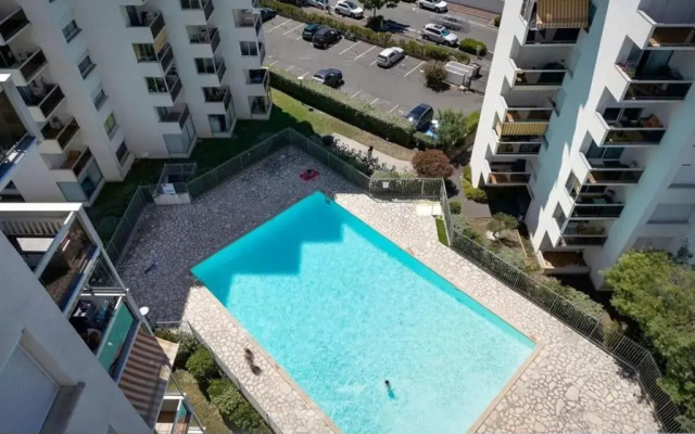 Appartement du port d'Arcachon avec piscine