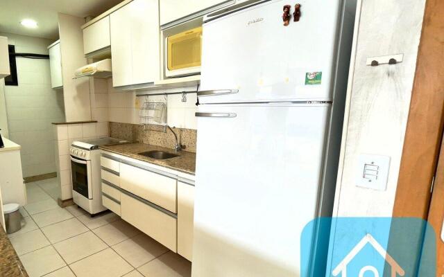 Apartamento com linda vista mar no Bahia Suites