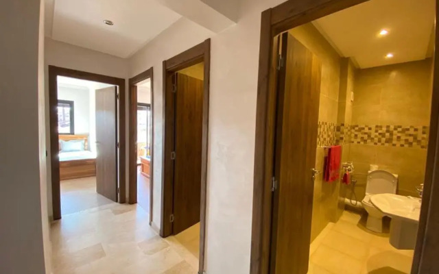 Appartement cosy Gueliz avec piscine