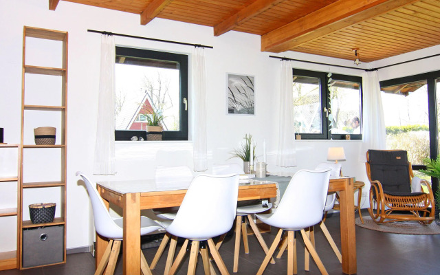 Log Cabin in Damp Near Baltic Sea Beach