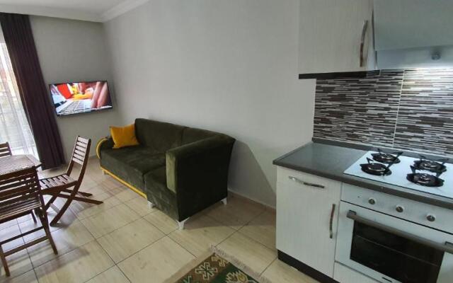 3+1 sea1km 125mt2 Furnished luxury apartment 1.kat