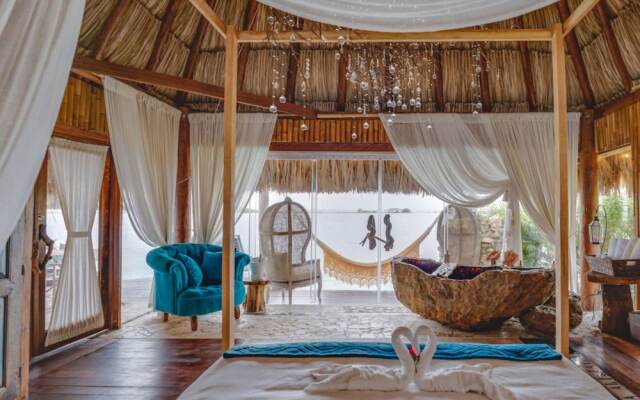 Overwater villa with pool Aruba