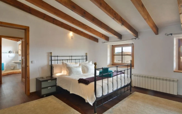 Mallorca traditional stone village house