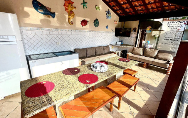 Praia/Piscina com hidro /Pebolim/Sinuca e Wi-Fi