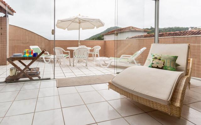 Lindo apto duplex de alto padrão em Ubatuba RST044