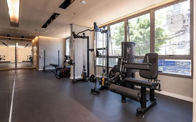 Studio com Academia a 350 m do Allianz Parque