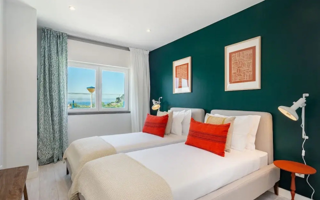Cascais Coastline Atlantic Gardens W/Ac, Parking & Sea View