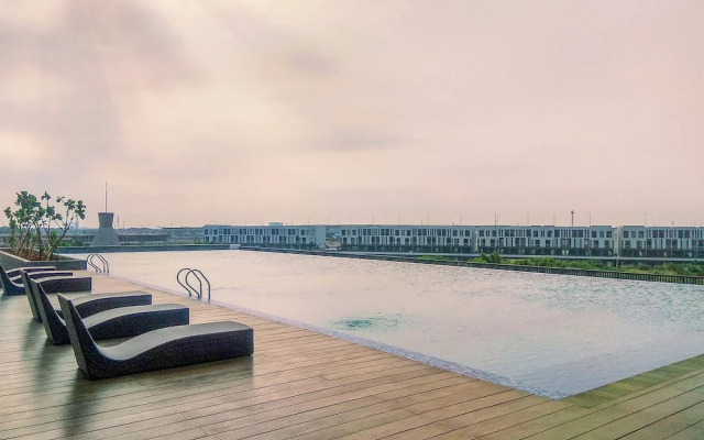 Modern Look And Warm Studio At Vasanta Innopark Apartment