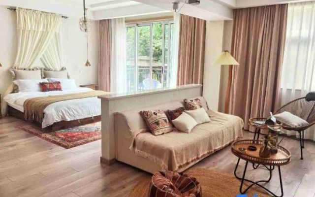 Tianshe Courtyard View Leisure Resort Villa Mountain Su (Anji Yunshang Grassland Resort) – Guest Rooms – Huzhou