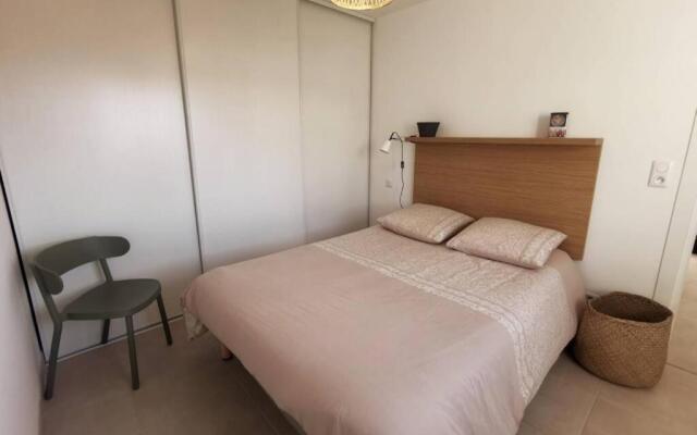 MARINE DE Bravone pieds dans l'eau