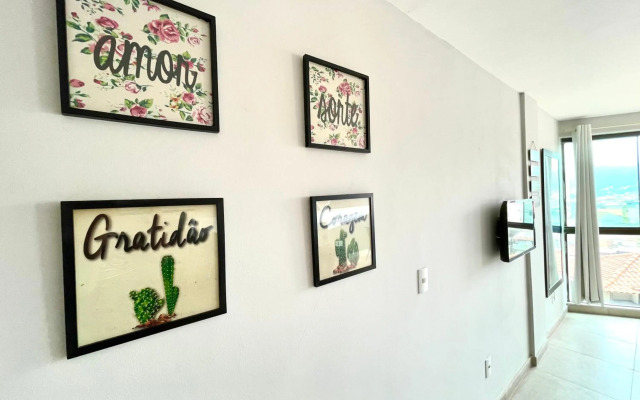 APARTAMENTO BEIRA MAR PRAIA GRANDE ATÉ 7 pessoas