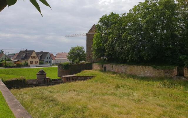 au repos des remparts