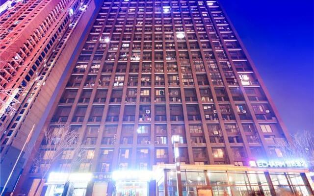Echarm Hotel Wuhan Huangpu Erqi Xiaolu Metro Station