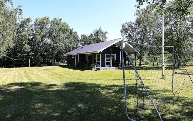 Modern Cabin in Logstor With Fireplace