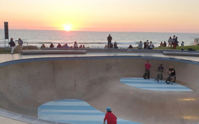 Sunset on Esplanade