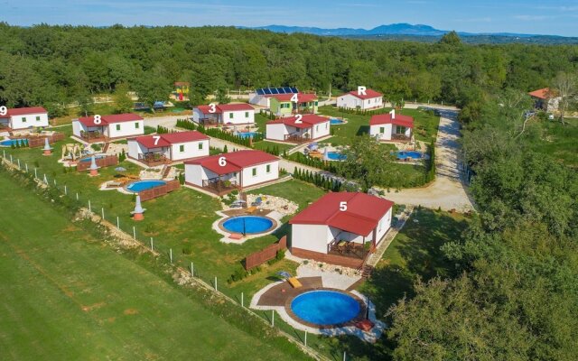 Holiday House With Private Pool For 6 8 Persons In The Holiday Park Jelovci