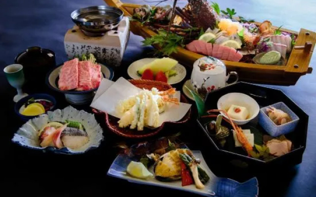 Japanese Hot Spring Hotel Local Fish Vegetable  Tsukisaki – Meal – Shirahama
