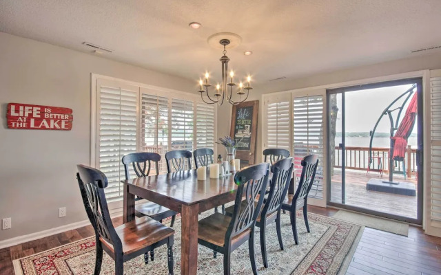 Private Dock: Waterfront Lake Ozark Home!