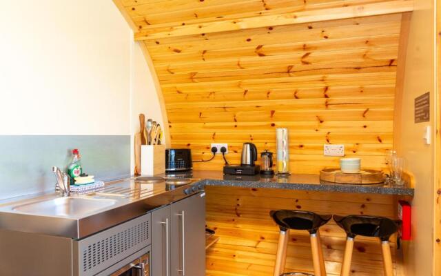 Fell View Park Escape Pods with hot tubs