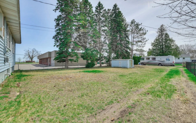 Walk to Beach: Lake-view Home in Alpena!