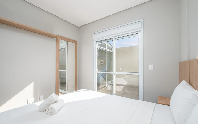 Lindo apto bem localizado a 4min do mar RMA101