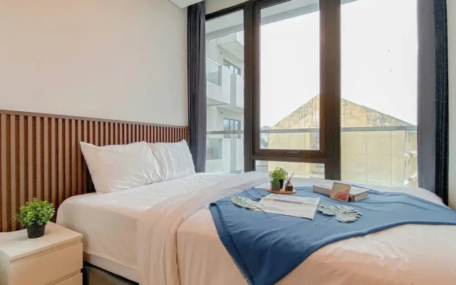 Fully Furnished 2Br At Apartment Capitol Suites