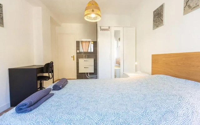 Le Pelletan - 8 couchages proche Gare - Joliette