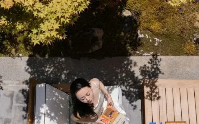 LiJiang ancient city. Yun Du Ru Chu  Song dynasty aesthetics holiday courtyard