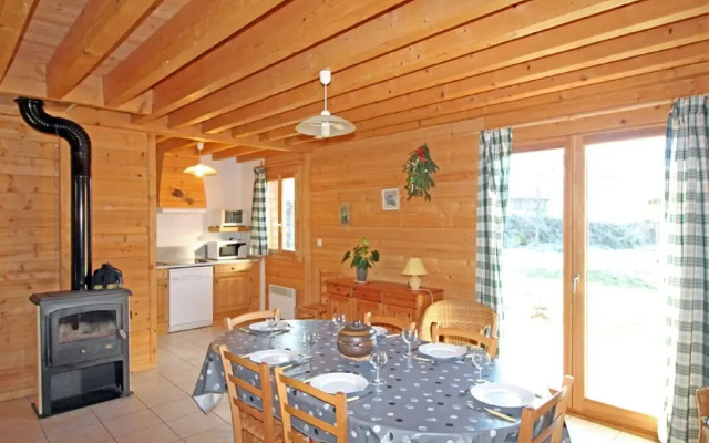 Wooden Chalet With a Washer, Near a Lake