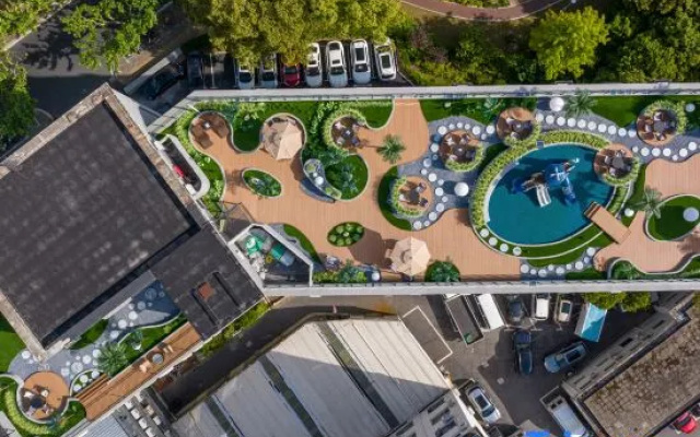 Shanghai Lanshu Smart Hotel (Jinshan City Beach Branch) – Outside – Shanghai