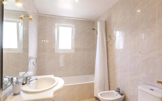 The Villa Located in Cala Vinyes, has a Private Pool