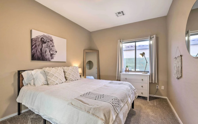 Sun-dappled Goodyear Home: Fire Pit, Pool, Patio