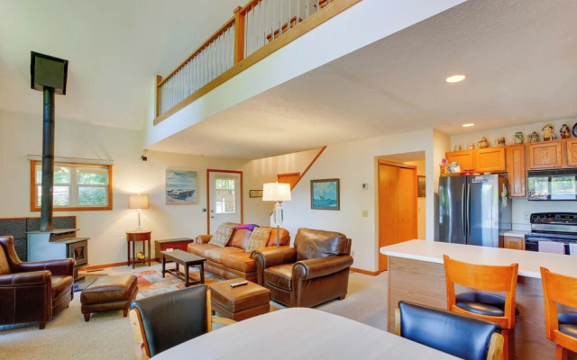 Interlochen Lake House w/ Deck, Fire Pit & Dock!