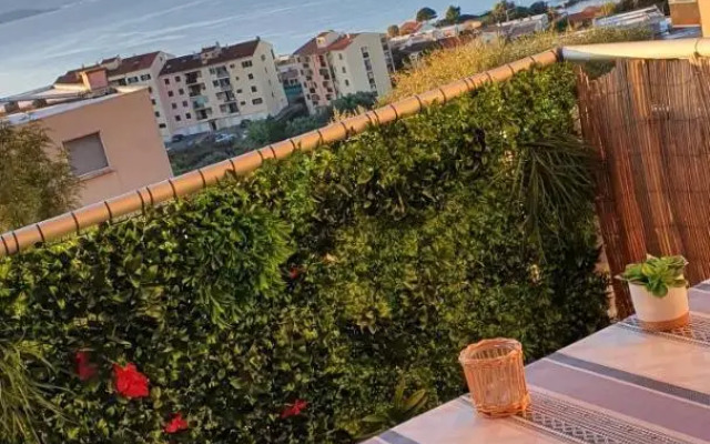 Appartement Ajaccio vue mer panoramique
