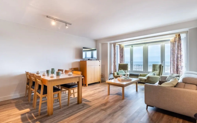 Apartment Near Belgian Coast With Sea View