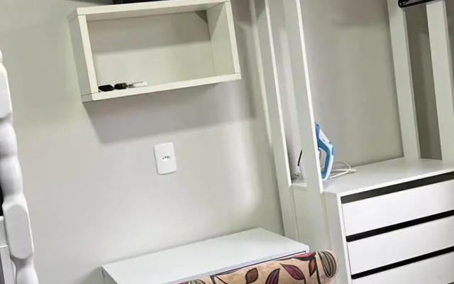 Apto3 Com Ar Cond. Wifi E Tv Smart