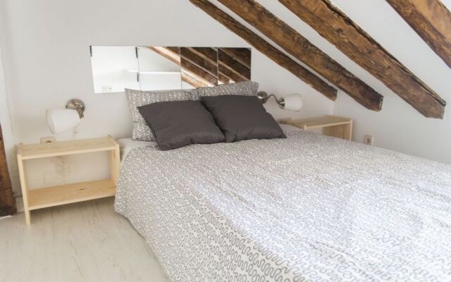 Buhardilla Plaza de España con vistas