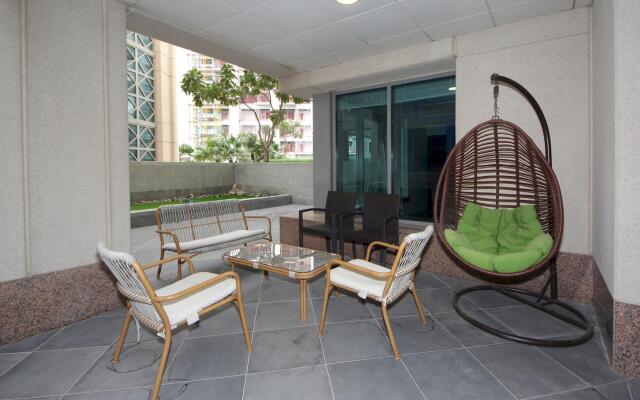 Classy 2Bhk With Big Terrace In 29 Boulevard - 301