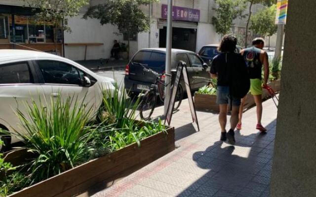 Santiago Centro Boutique con patio privado