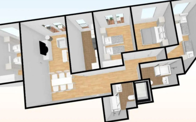 Sunny Apartment at the foot of Royal Palace by Batuecas