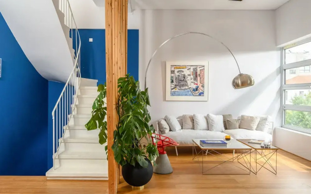Premier Artful City Loft with Terrace
