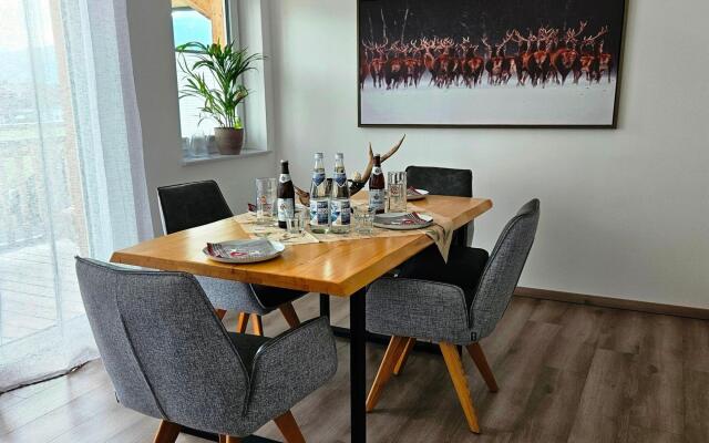 Apartment with sauna and panoramic view in Inzell